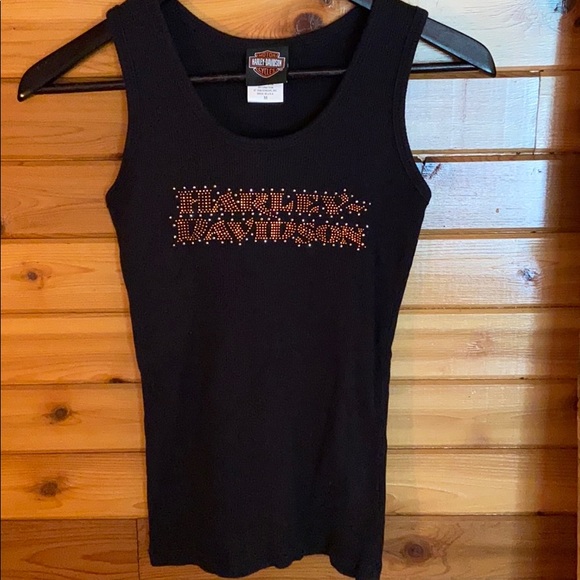 Harley-Davidson Tops - Harley Davidson ribbed tank top